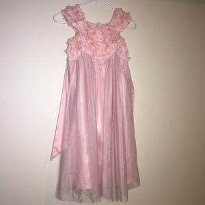 Pink Chiffon Dress